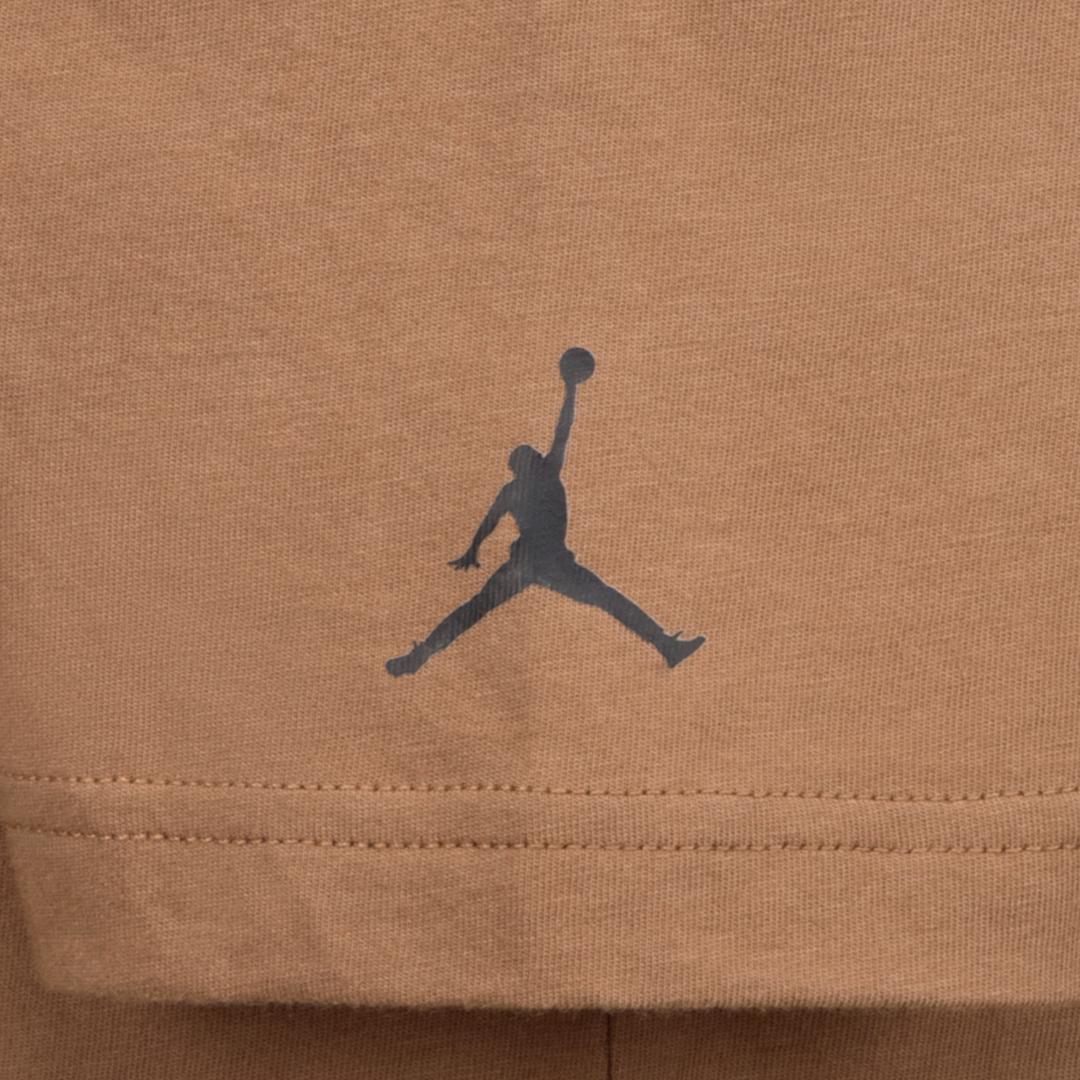 Jordan Boys Game of Flight Brown T-Shirt (Big Kids)