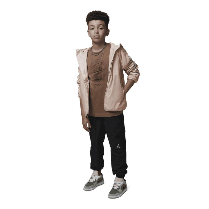 Jordan Boys Game of Flight Brown T-Shirt (Big Kids)
