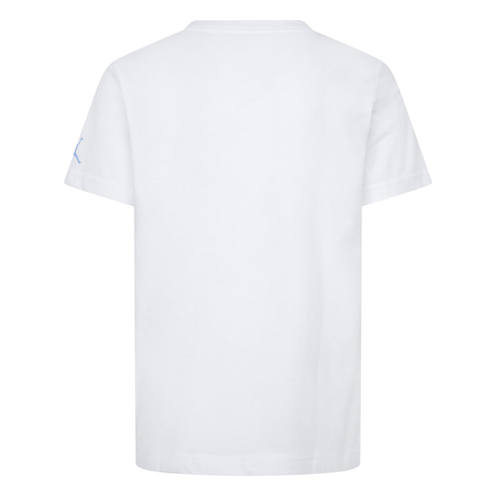 Jordan Boys Jumpman Plaid Print White T-Shirt (Big Kids)