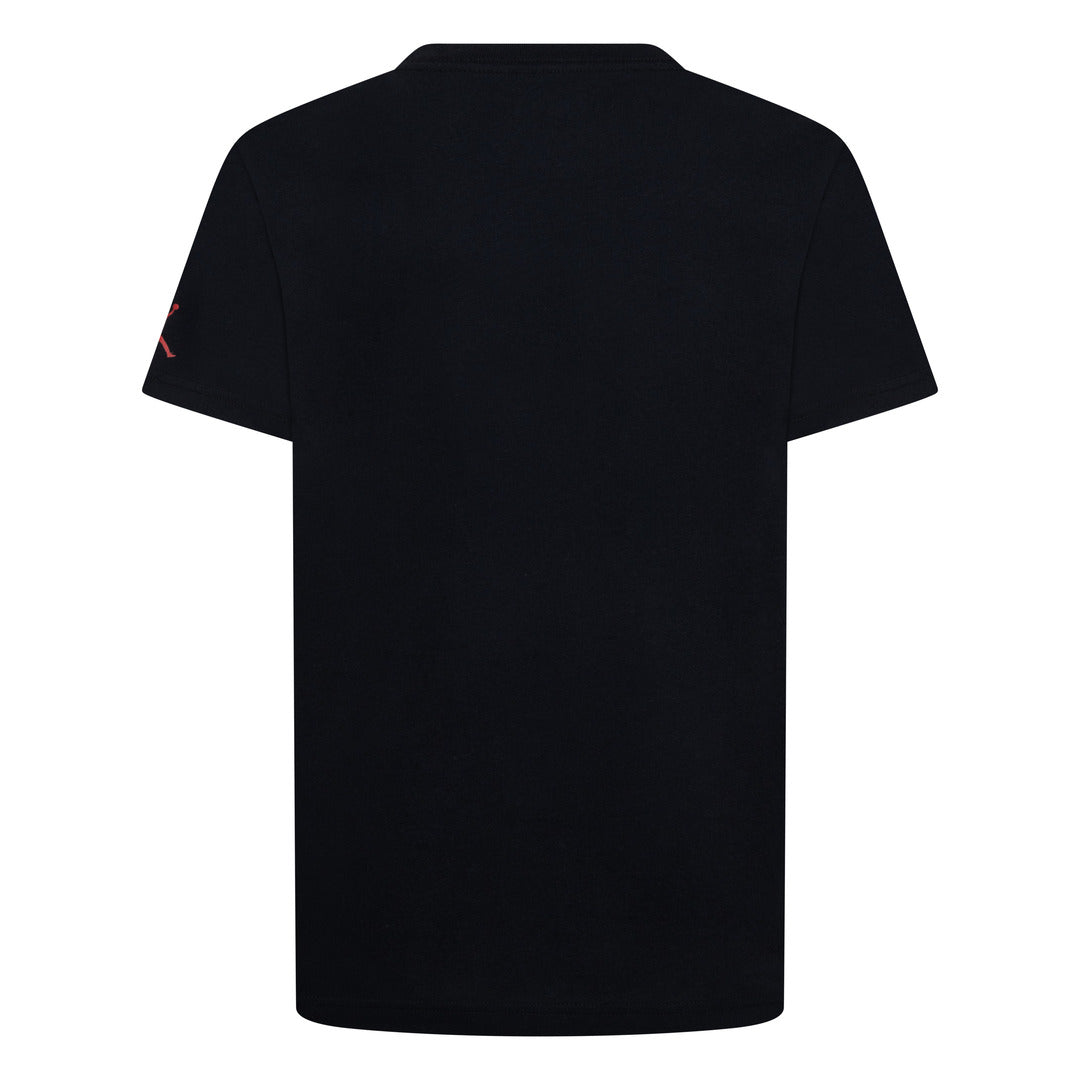 Jordan Boys Jumpman Plaid Print Black T-Shirt (Big Kids)