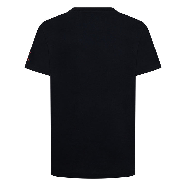 Jordan Boys Jumpman Plaid Print Black T-Shirt (Big Kids)