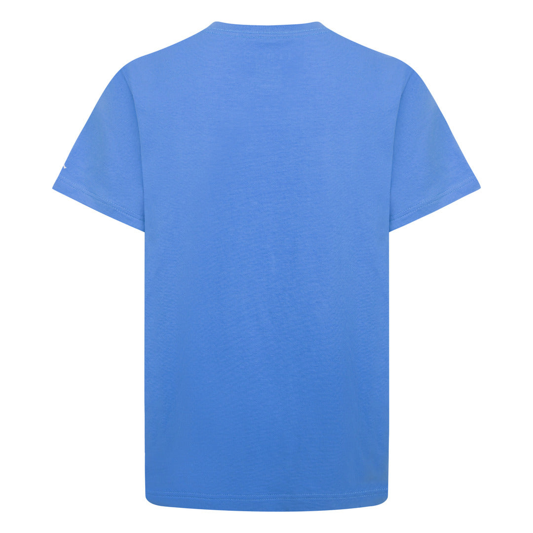 Jordan Boys Dri-Fit Sports Blue T-Shirt (Big Kids)