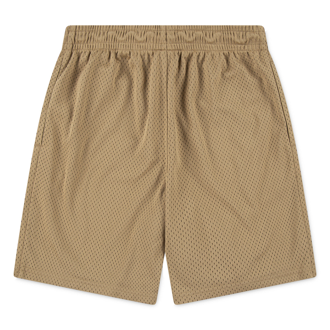 Jordan Boys MJ MVP Mesh Brown Shorts (Big Kids)