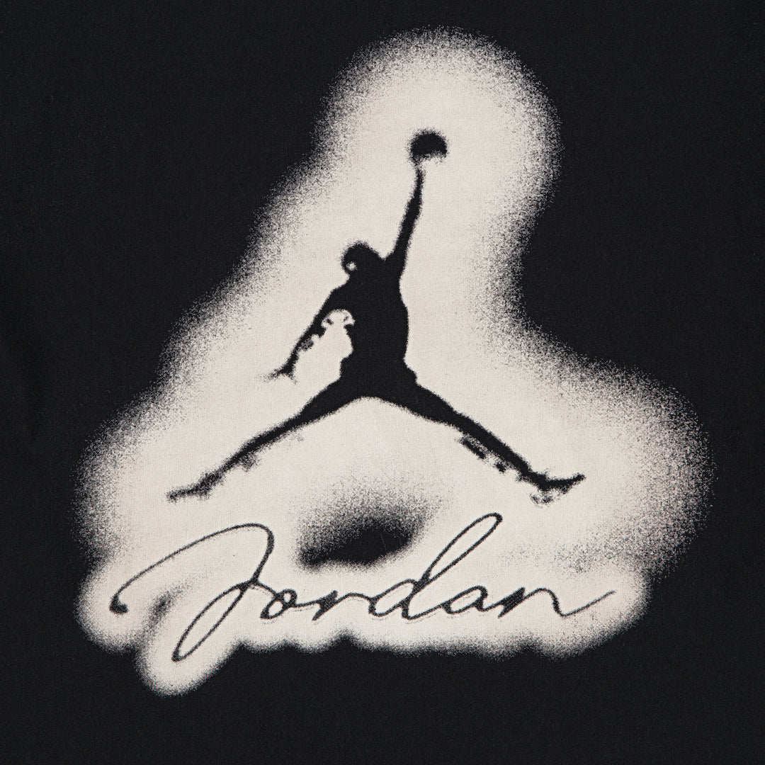 Jordan Boys MVP Airbrushed Black T-Shirt (Big Kids)