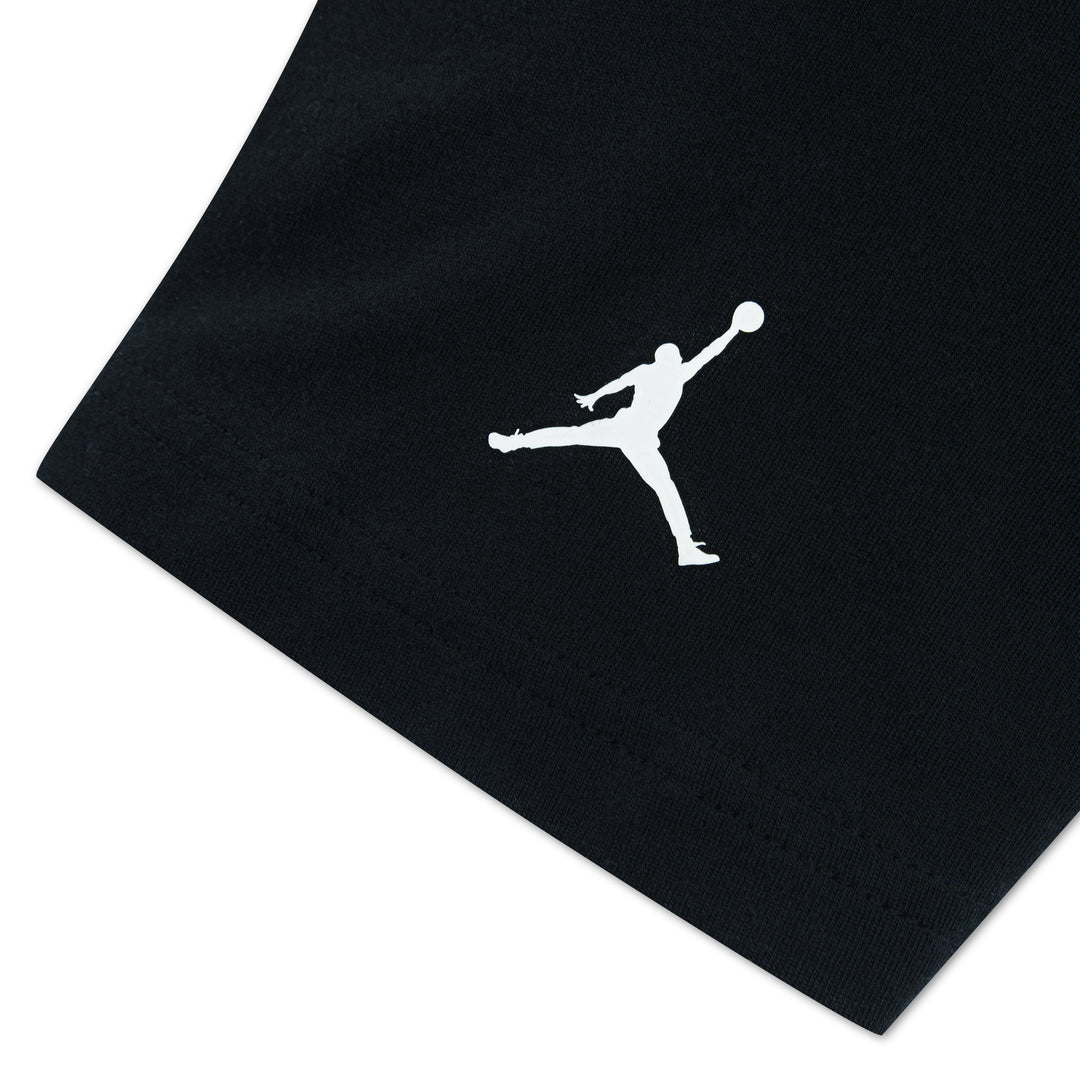 Jordan Boys MVP Airbrushed Black T-Shirt (Big Kids)