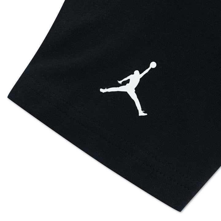 Jordan Boys MVP Airbrushed Black T-Shirt (Big Kids)