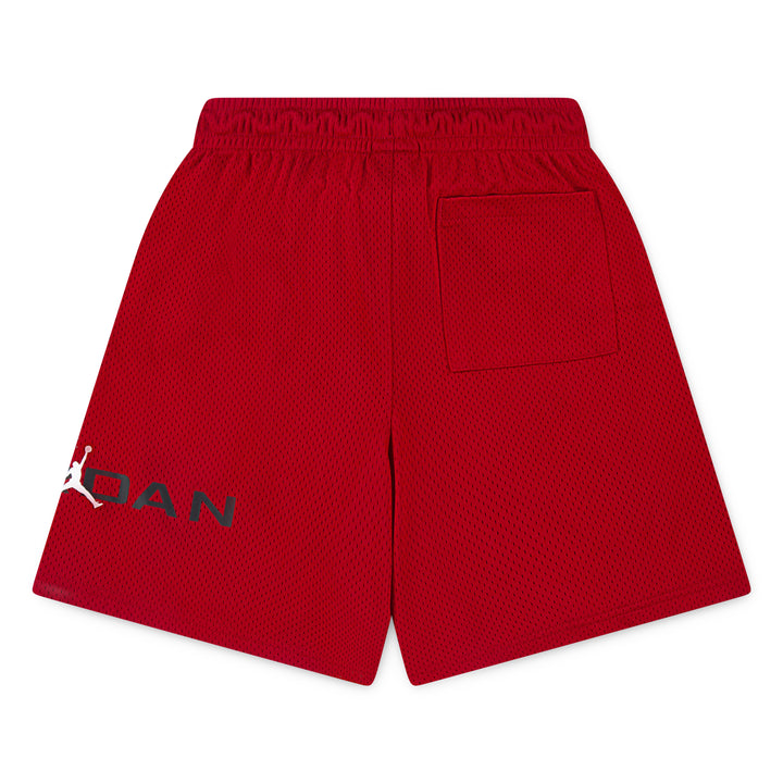 Jordan Boys  MJ Baseline Mesh Red Shorts (Big Kids)