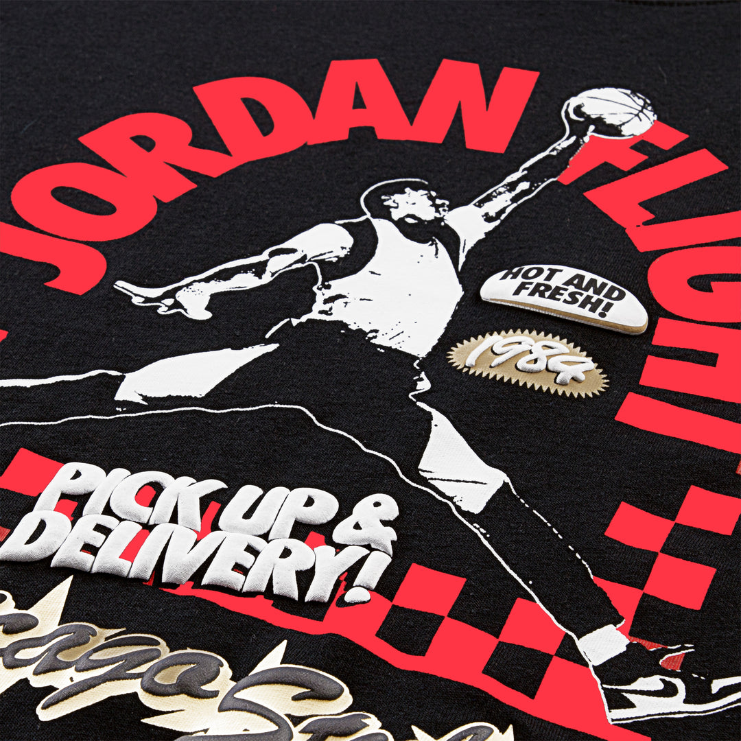 Jordan Boys Deep Dish T-Shirt Black (Big Kids)