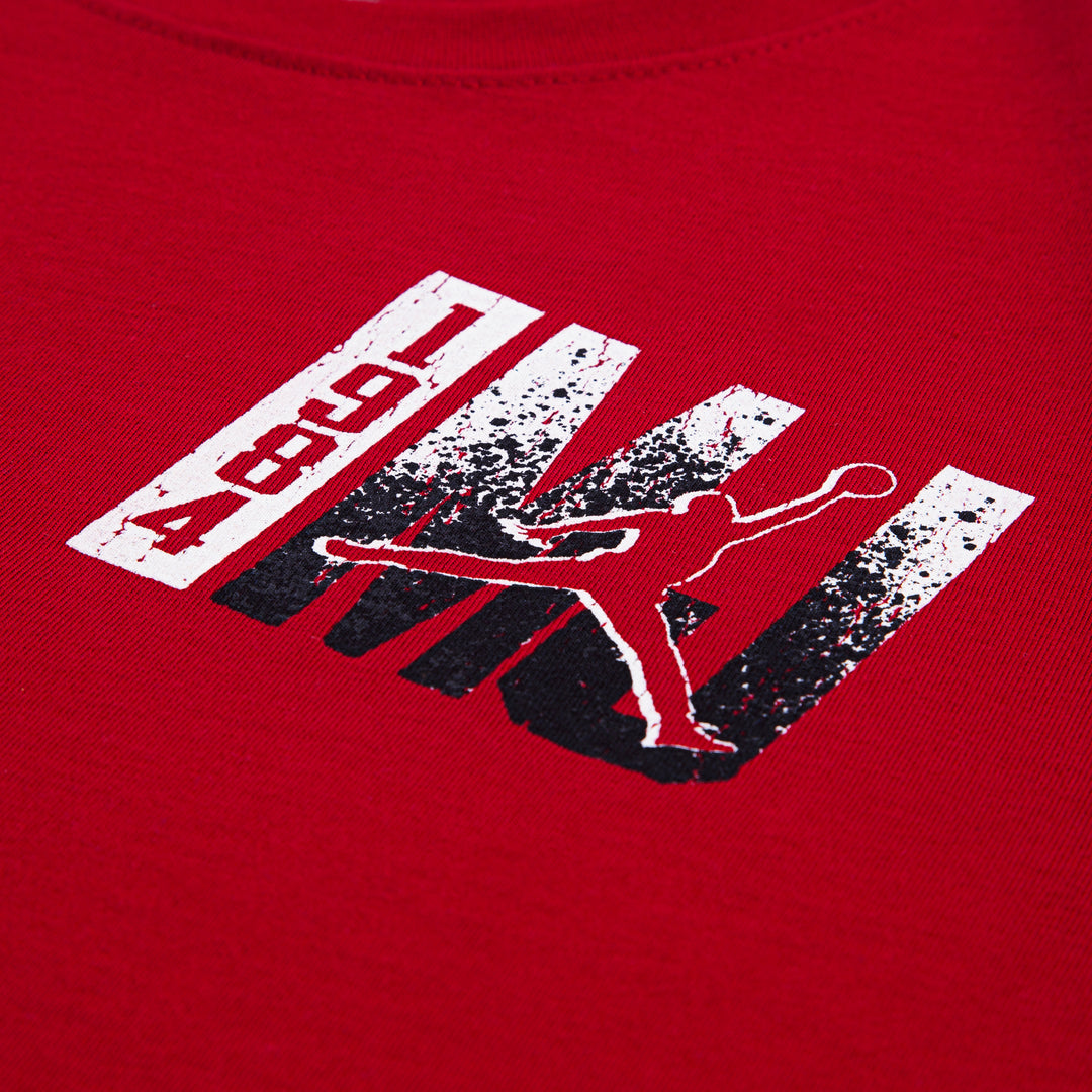 Jordan Boys Jumpman Back T-Shirt Gym Red (Big Kids)