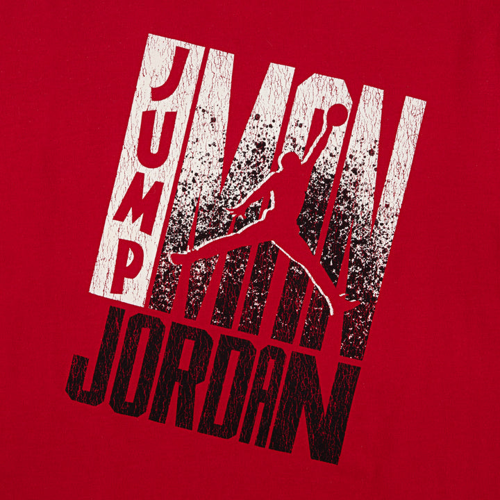 Jordan Boys Jumpman Back T-Shirt Gym Red (Big Kids)