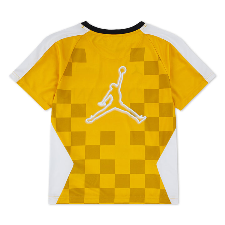 Jordan Boys Deep Dish Poly Jersey Yellow (Big Kids)