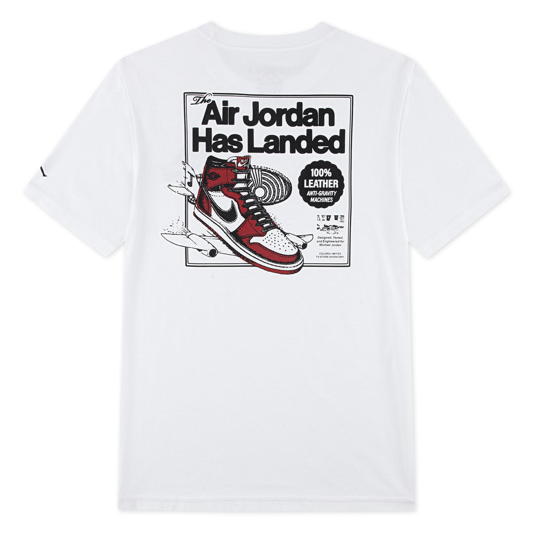 Jordan Boys Varsity Split T-Shirt White (Big Kids)