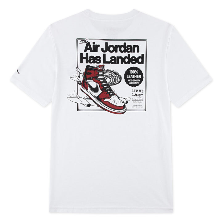 Jordan Boys Varsity Split T-Shirt White (Big Kids)