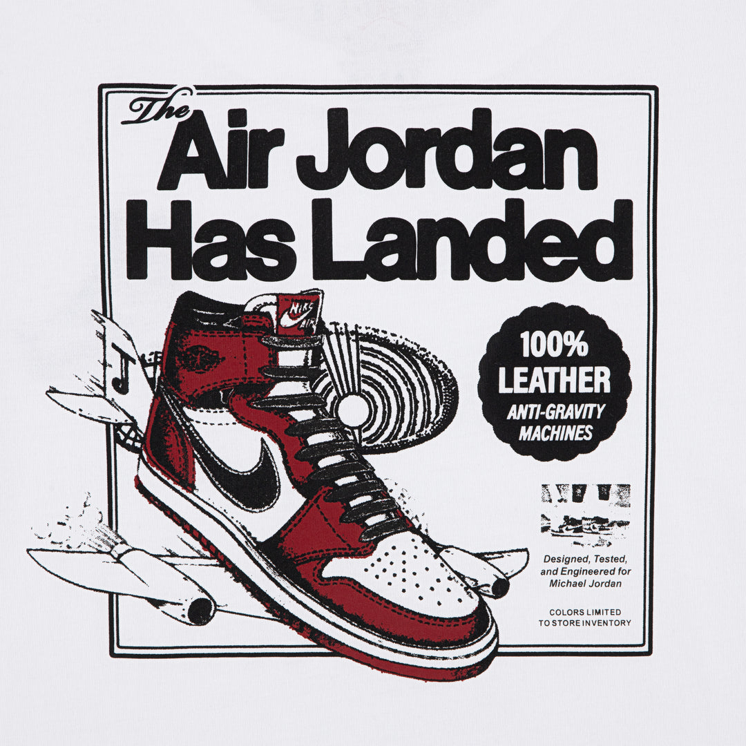 Jordan Boys Varsity Split T-Shirt White (Big Kids)
