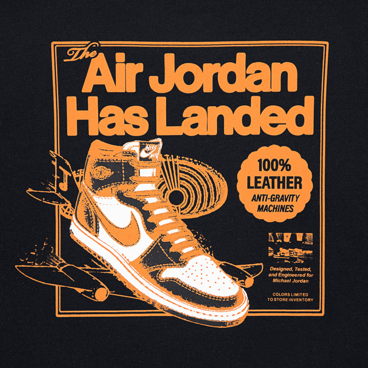 Jordan Boys Varsity Split T-Shirt Black (Big Kids)