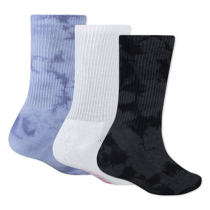 Jordan Girls 3-Pack Blue Jeans & Bling Crew Socks (Big Kids)