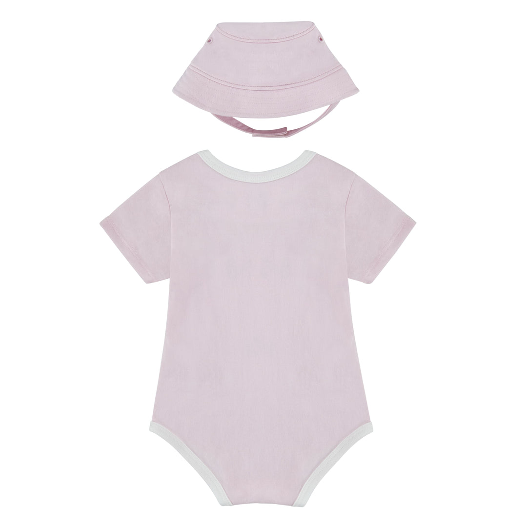 Jordan 2-Piece Bucket Hat & Bodysuit Set (Newborn)