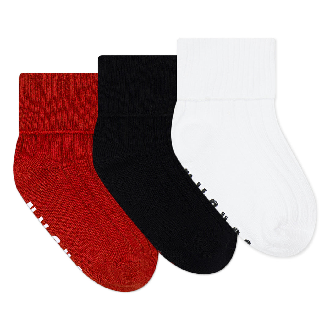 Jordan 3-Pack Ripped Grippers Sock (Toddler)