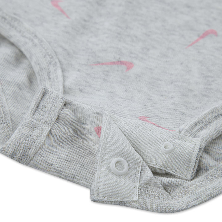 Nike 3-Piece Bodysuit, Pants & Booties Pink Set (Infant)