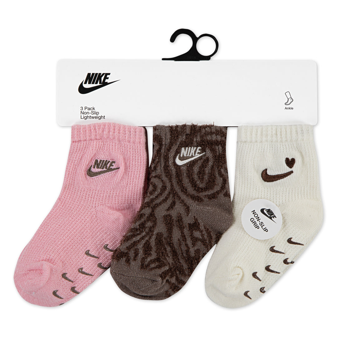 Nike Girls 3-Pack Wild Warmth Socks (Infant)