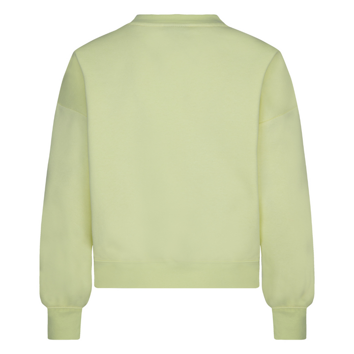 Jordan Girls Jumpman Icon Play Crewneck Green Sweatshirt (Big Kids)
