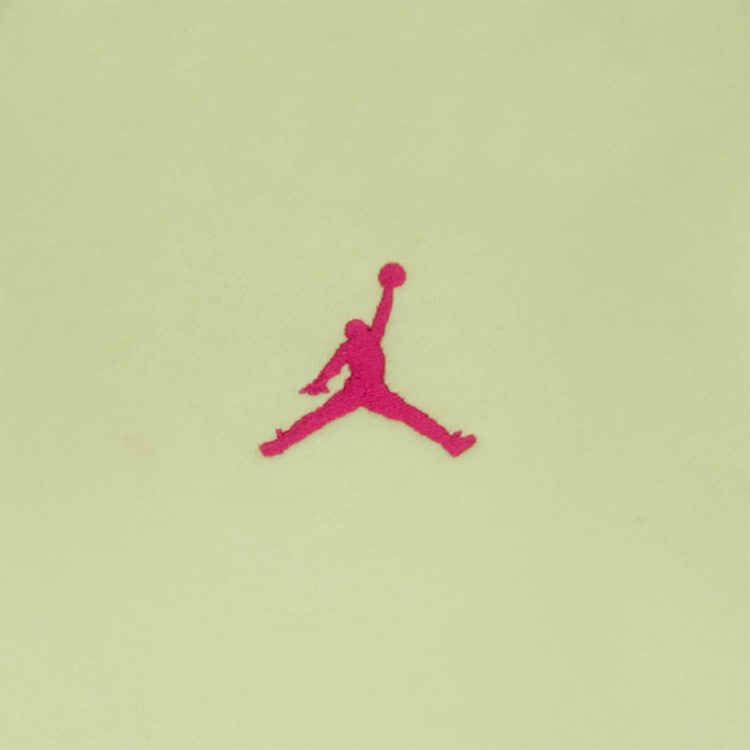 Jordan Girls Jumpman Icon Play Crewneck Green Sweatshirt (Big Kids)