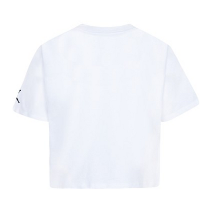 Jordan Girls Jumpman Street Style White T-Shirt (Big Kids)