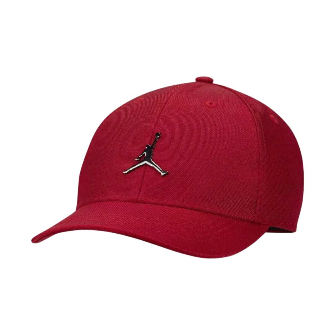 Jordan Metal Jumpman Curve Brim Cap Gym Red (Big Kids)
