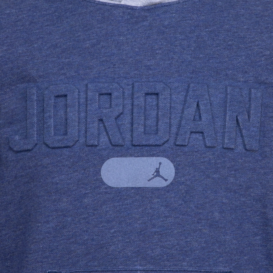Jordan Boys Futura Blue Pullover Hoodie (Big Kids)