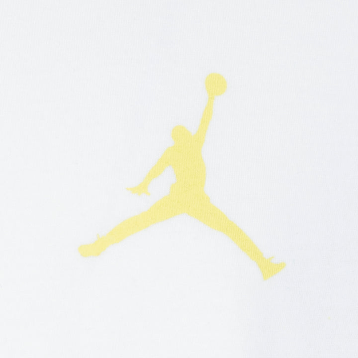 Jordan Girls Wrap Around White T-Shirt (Big Kids)