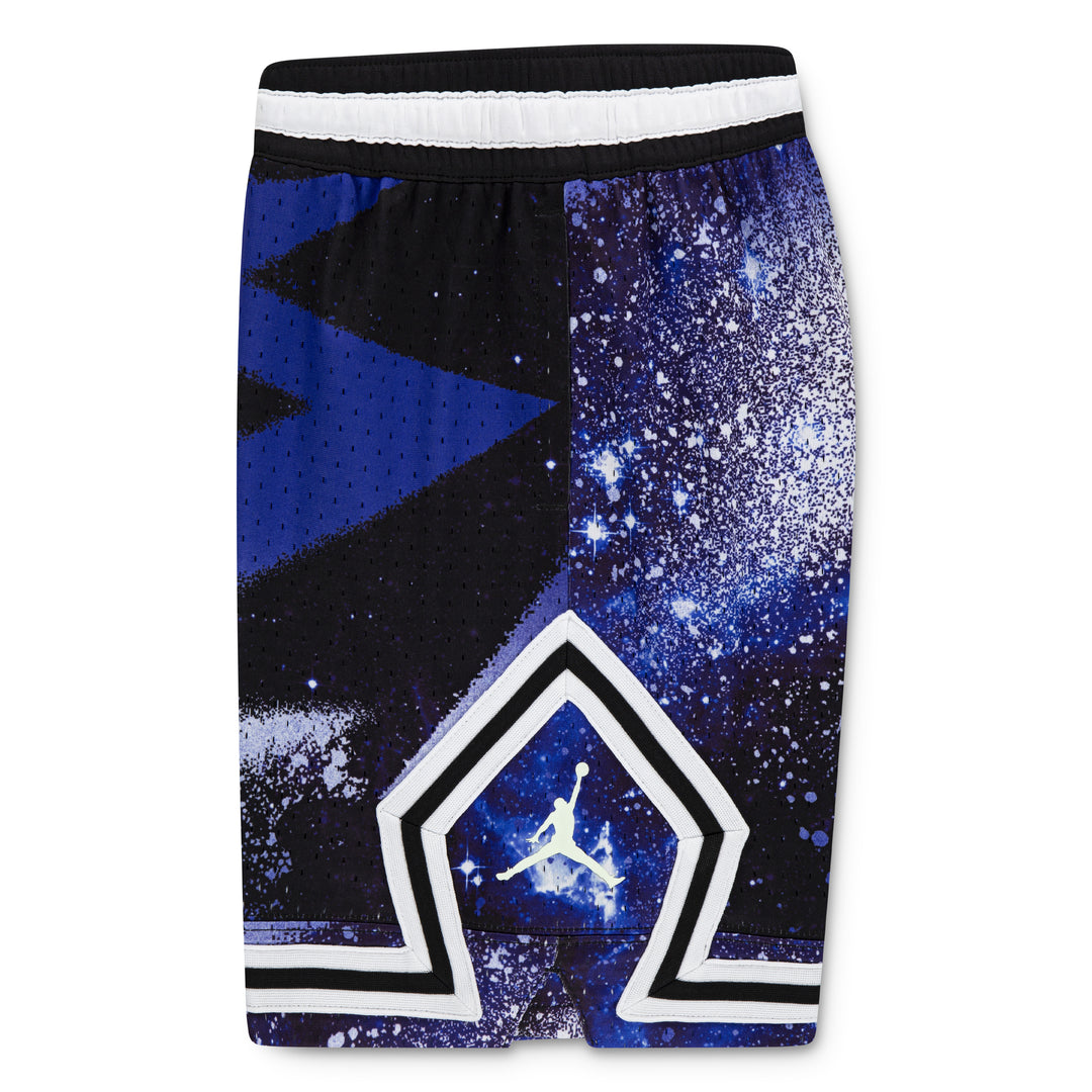 Jordan Boys MJ AOP Sport Diamond Black Shorts (Big Kids)