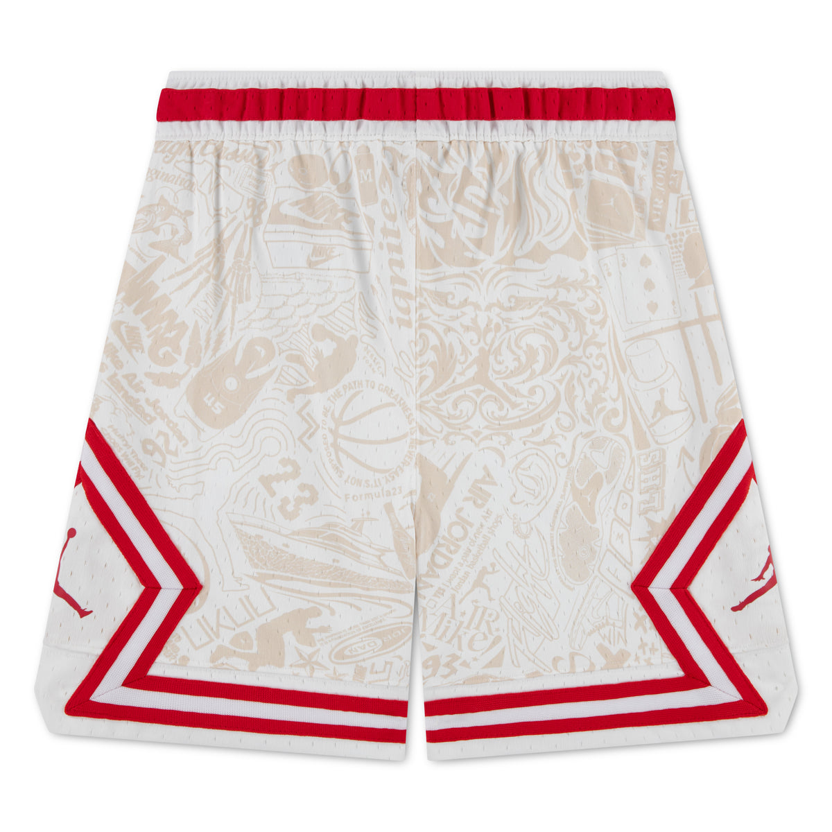 Jordan Boys MJ All-Over-Print Sport Diamond Shorts (Big Kids)
