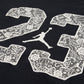 Jordan Girls Flower Lace T-shirt (Big Kids)