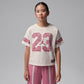 Jordan Girls Flower Lace T-Shirt (Big Kids)