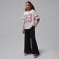 Jordan Girls Flower Lace T-Shirt (Big Kids)