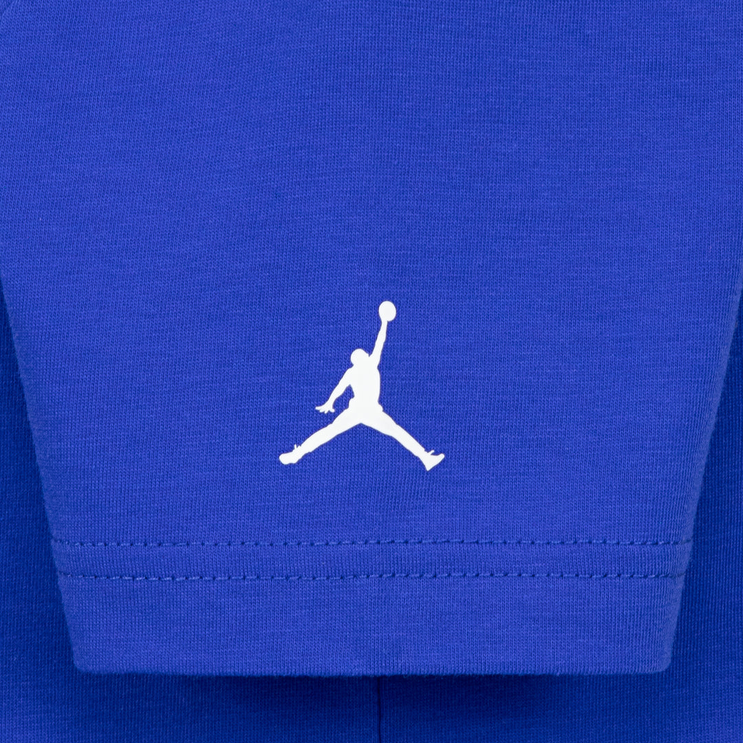 Jordan Boys 2-Piece MJ Brooklyn AOP T-Shirt & White Printed Shorts (Little Kids)