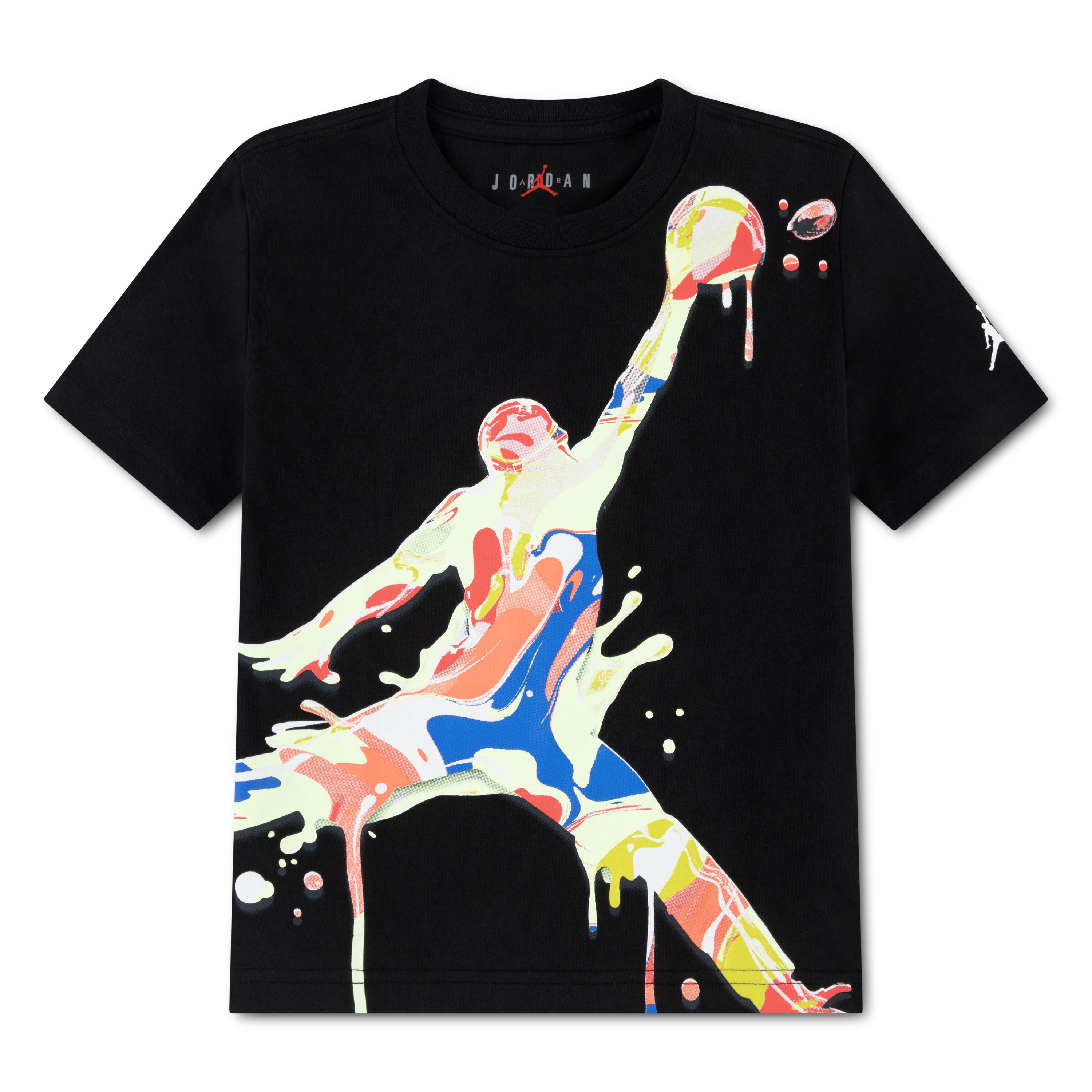 Jordan Boys Super Splash Paint Spill T-Shirt (Little Kids)