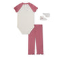 Jordan Girls 3-Piece Love Is in The Air Bodysuit, Pants & Ankle Socks Gift Set (Newborn)