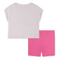 Jordan Girls 2-Piece Boxy T-Shirt & Bike Shorts Set (Toddler)