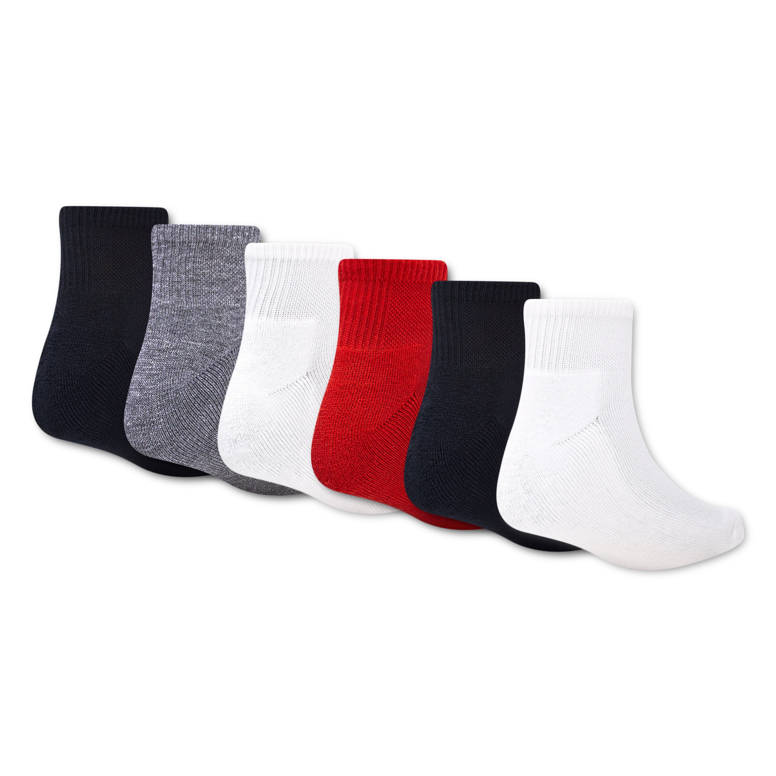Jordan 6-Pack Everyday Essential Ankle Socks (Big Kids)