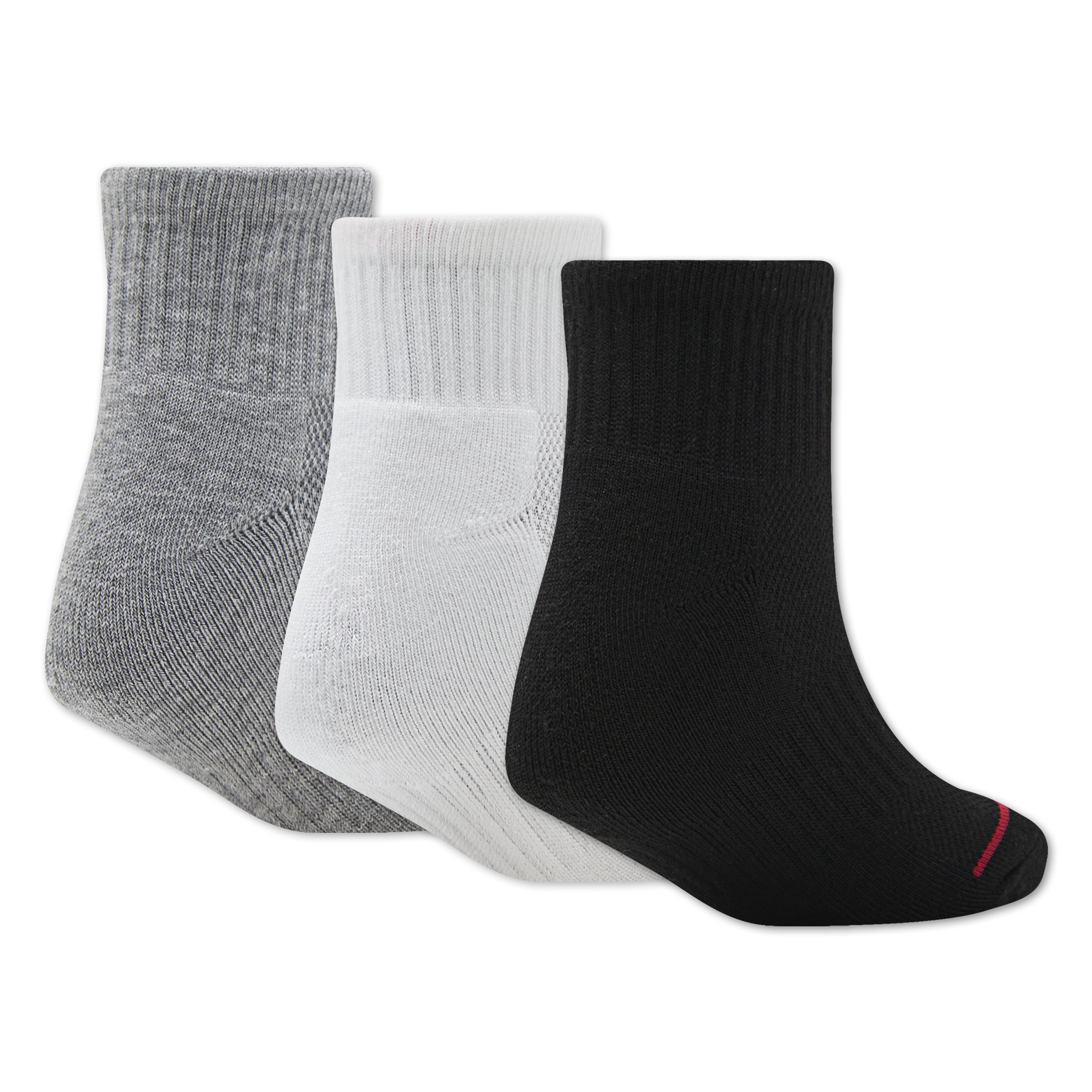 Jordan 3-Pack Jumpman Quarter Ankle Socks (Big Kids)