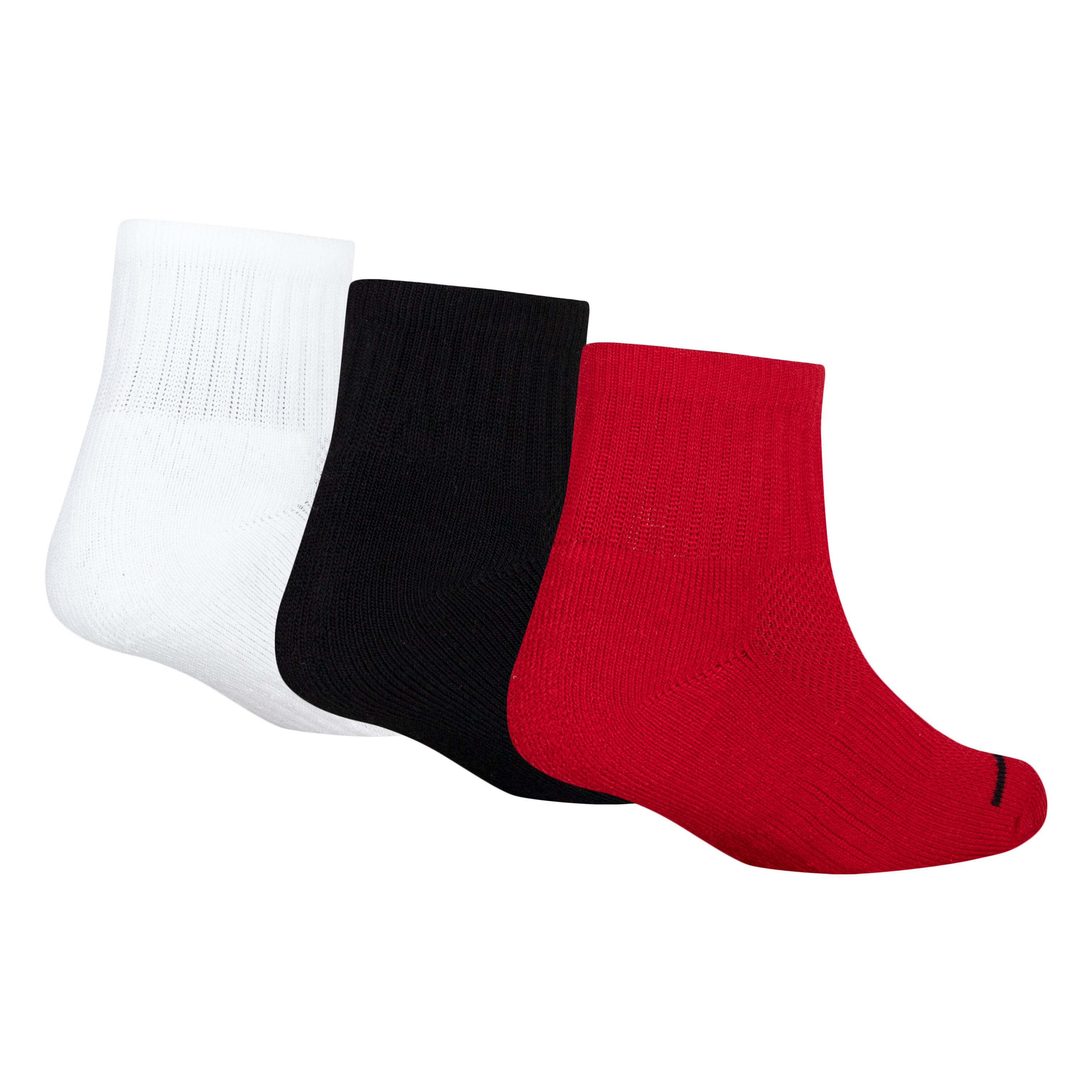Jordan 3-Pack Jumpman Quarter Ankle Socks (Big Kids)