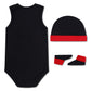 Jordan 3-Piece Bodysuit, Beanie & Booties Gift Set (Infant)