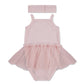 Jordan Girls 2-Piece Headband & Tutu Bodysuit Box Set (Newborn)