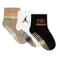 Jordan Boys MJ Legendary Grippers Socks (Newborn)