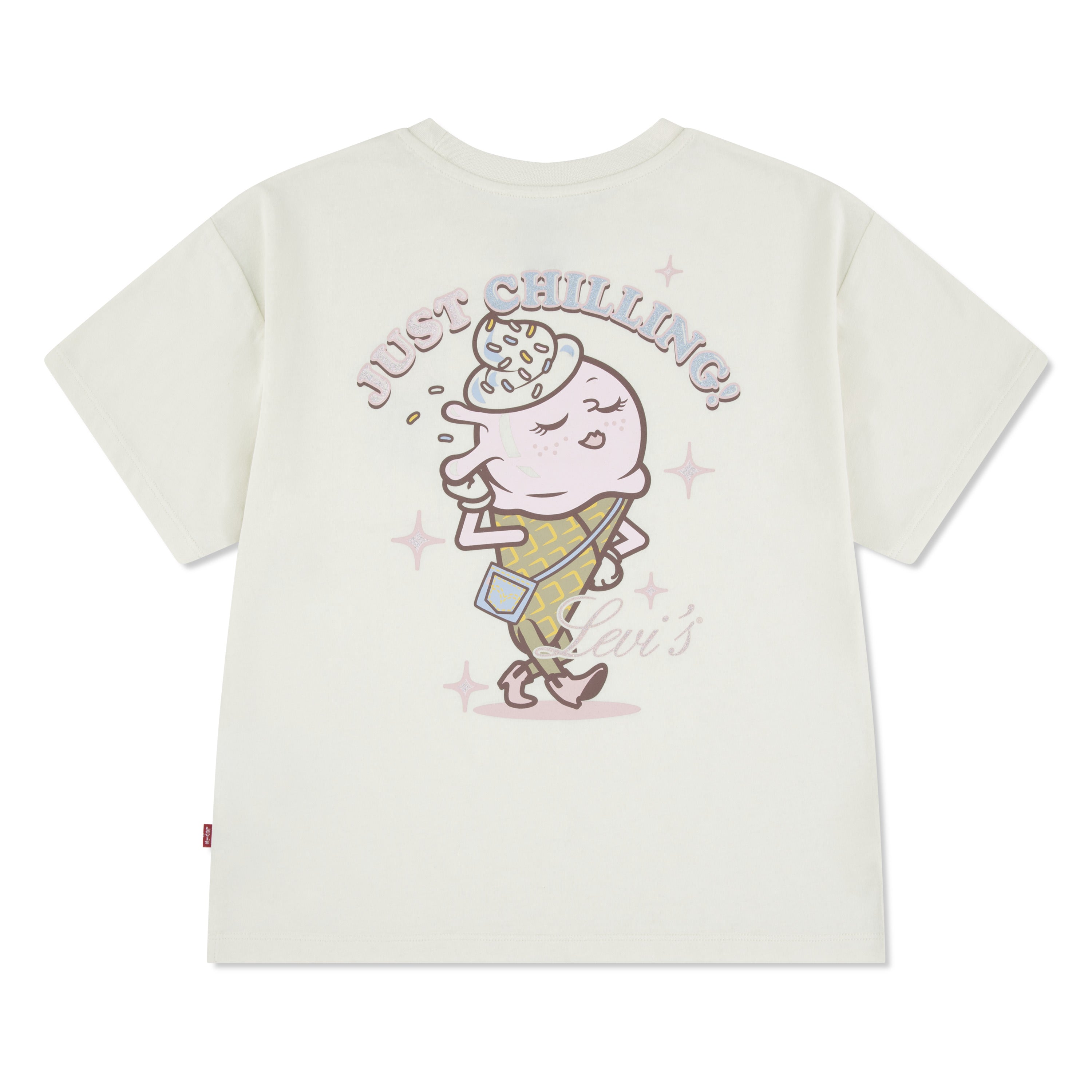 Levi's Girls Just Chilling Oversized T-Shirt (Big Kids)