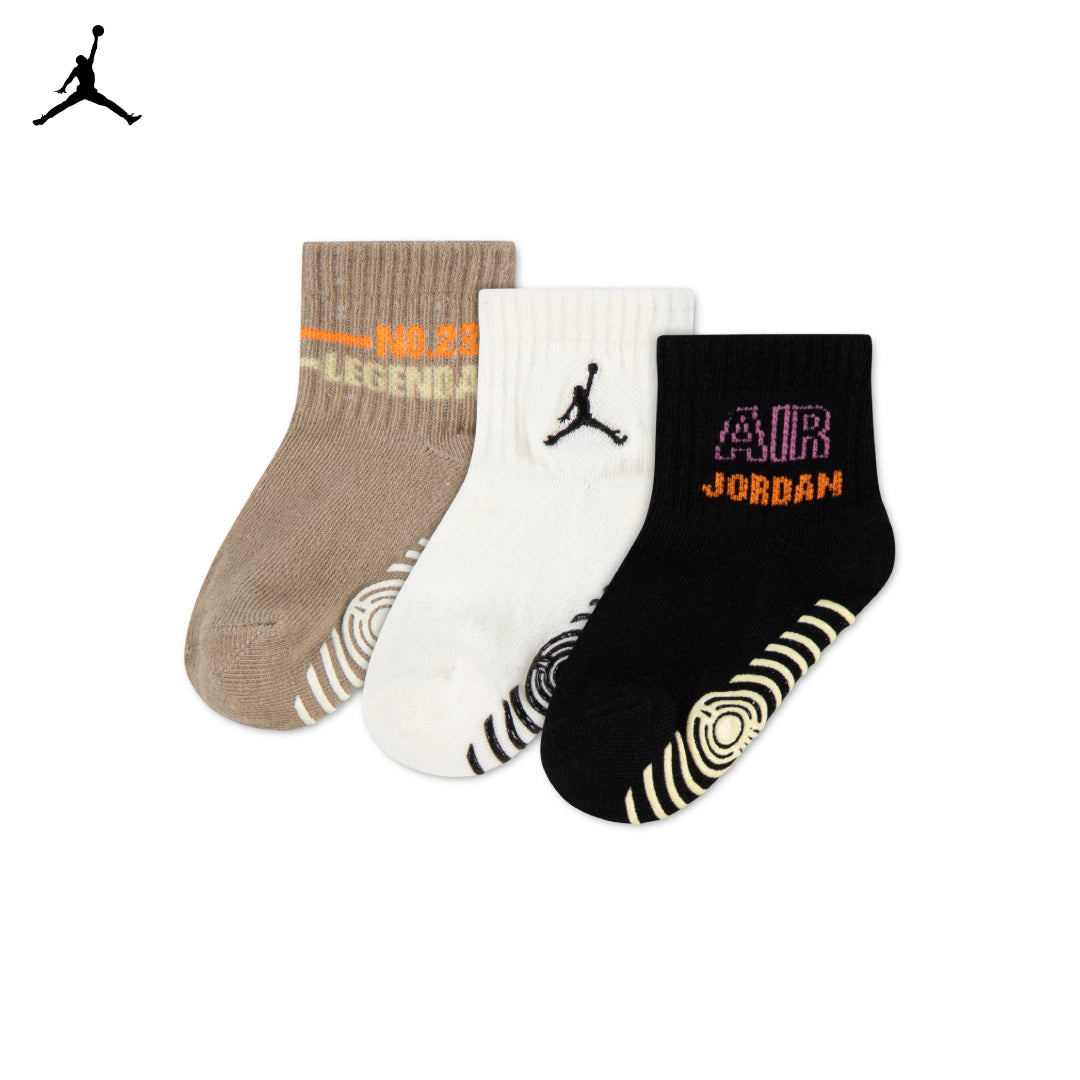 Jordan Boys MJ Legendary Grippers Socks (Newborn)