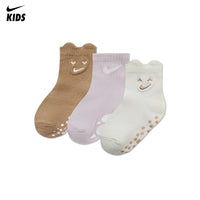 Nike 3-Pack Cozy Comfort Ribbed Socks (Infant)