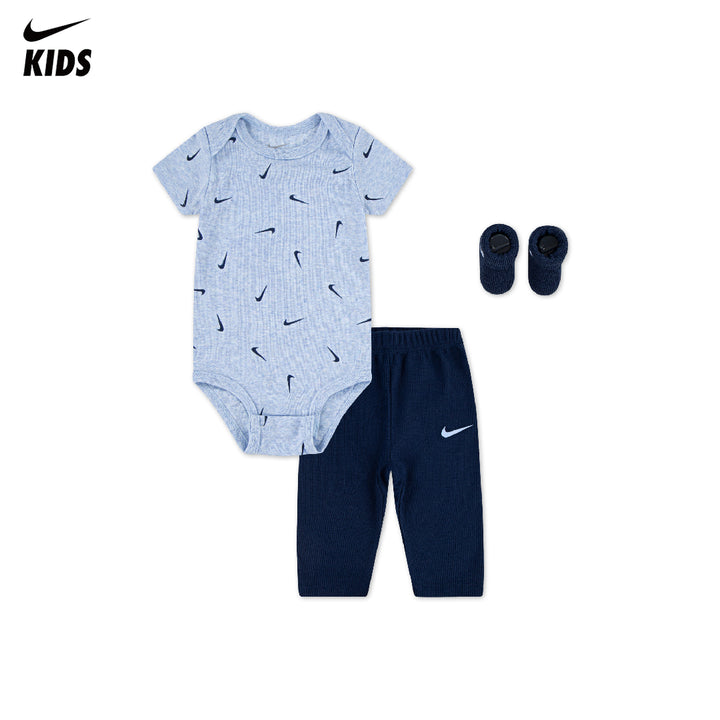 Nike 3-Piece Bodysuit, Pants & Socks Set (Infant)