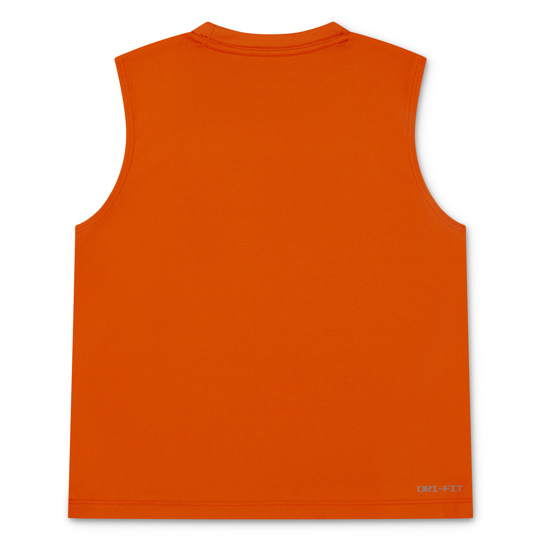 Nike Boys Stack'Em Muscle Orange T-Shirt (Little Kids)